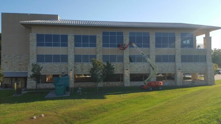 Regular Pressure Washing in Preserving Your Office’s Curb Appeal